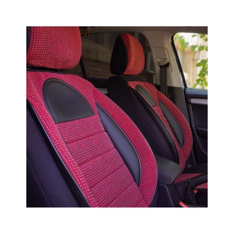 Auto si Moto - Intretinere auto - Huse auto - Set huse scaun racing rosu - Infinity.ro