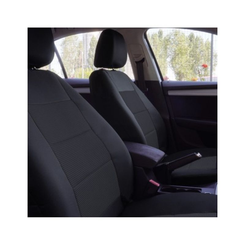 Auto si Moto - Intretinere auto - Huse auto - Set Huse Scaun Premium Lux Negru Umb1, Universale, Umbrella - Infinity.ro