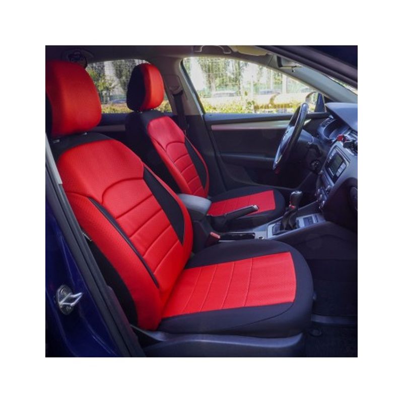 Auto si Moto - Intretinere auto - Huse auto - Set Huse Scaun Urban Rosu Universale, Umbrella - Infinity.ro