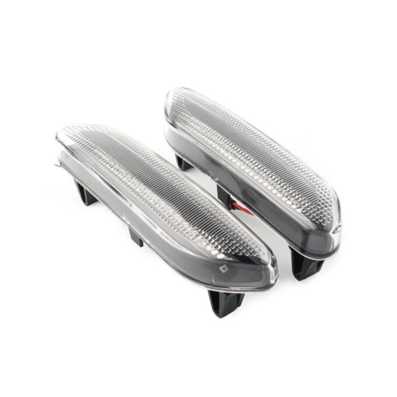 Auto si Moto - Piese auto si accesorii - Caroserie - Faruri, stopuri si proiectoare - Set 2 Semnalizari Aripa Dinamice Secventiale cu Sticla Clara Mini Cooper R60 Countryman, R61 Paceman - Infinity.ro