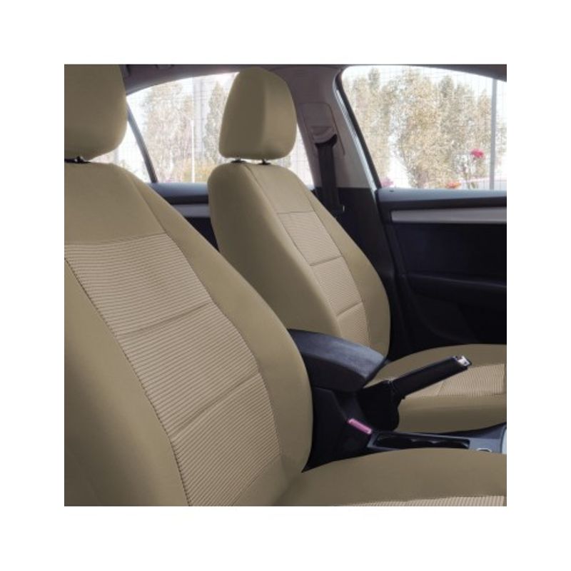 Auto si Moto - Intretinere auto - Huse auto - Set Huse Scaun Premium Lux Bej, Universale, Umbrella - Infinity.ro