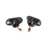 Auto si Moto - Piese auto si accesorii - Caroserie - Faruri, stopuri si proiectoare - Set 2 Semnalizari Aripa LED cu sticla fumurie pentru Smart Fortwo (453) - Infinity.ro