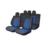 Auto si Moto - Intretinere auto - Huse auto - Set Huse Scaun Lux Albastru, Universale, Umbrella - Infinity.ro