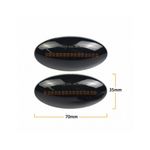 Auto si Moto - Piese auto si accesorii - Caroserie - Faruri, stopuri si proiectoare - Set 2 Semnalizari Aripa LED Dinamice Secventiale Fiat Sedici - Infinity.ro