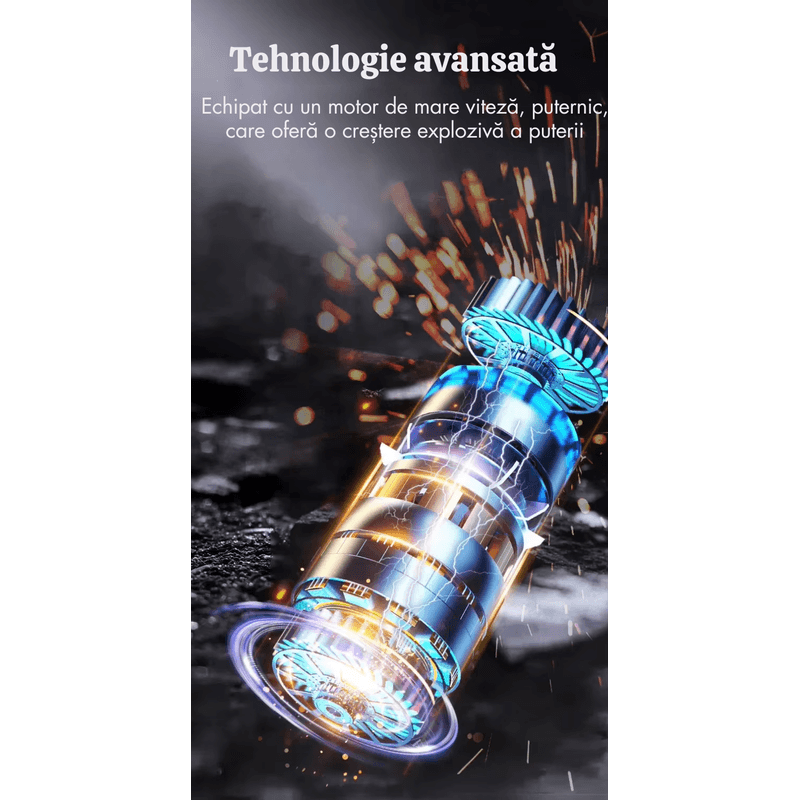 Auto si Moto - Intretinere auto - Aspiratoare auto - Aspirator Auto Wireless 4 in 1 N2L Store®, 10000 PA, Motor Brushless, 50000 RPM, Suflare/Vacuum, HEPA - Infinity.ro