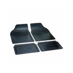 Auto si Moto - Intretinere auto - Covorase auto - Set 4 bucati covorase din cauciuc universale  "PERFECT" Negru/Rosu  Bottari - Infinity.ro