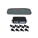 Auto si Moto - Electronice auto - Senzori de parcare - Senzori parcare cu display in oglinda S306 tip OEM de 16.5mm Negru - Infinity.ro