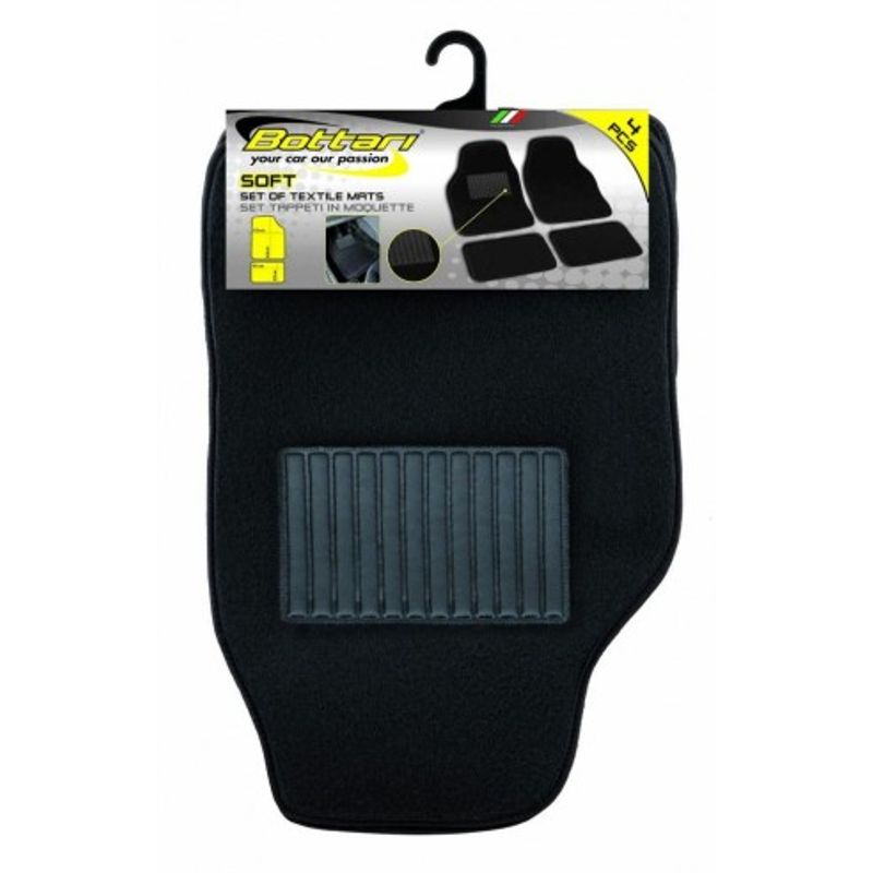 Auto si Moto - Intretinere auto - Covorase auto - Set 4 bucati covorase din mocheta universale Bottari - Infinity.ro