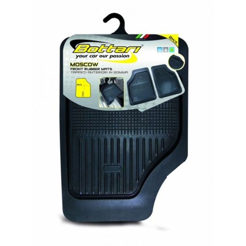 Auto si Moto - Intretinere auto - Covorase auto - Set 2 bucati covorase din cauciuc fata Moscow - Infinity.ro