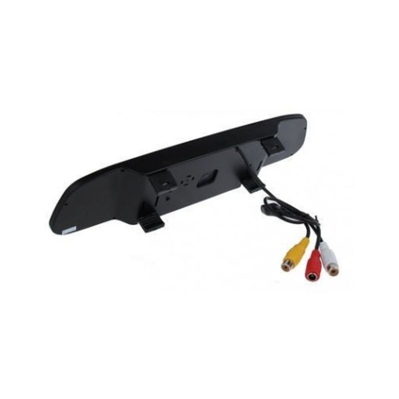 Auto si Moto - Electronice auto - Senzori de parcare - Senzori parcare cu camera video si display LCD de 4.3" in oglinda T23 Argintiu - Infinity.ro