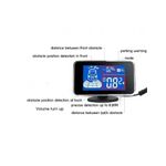 Auto si Moto - Electronice auto - Senzori de parcare - Senzori parcare fata spate cu temporizare cu 8 senzori si display LCD KC-6000J - Infinity.ro