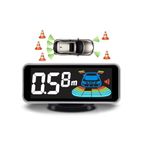 Auto si Moto - Electronice auto - Senzori de parcare - Senzori parcare fata spate cu temporizare cu 6 senzori si display LCD Rosu - Infinity.ro