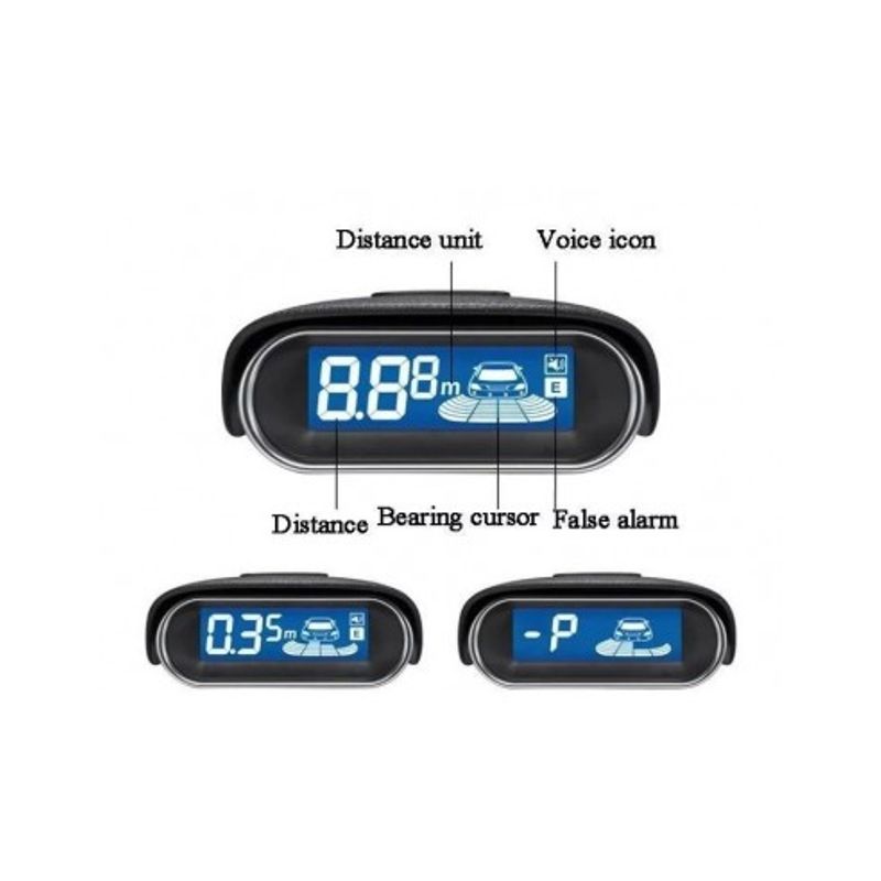 Auto si Moto - Electronice auto - Senzori de parcare - Senzori parcare cu display LCD - Infinity.ro