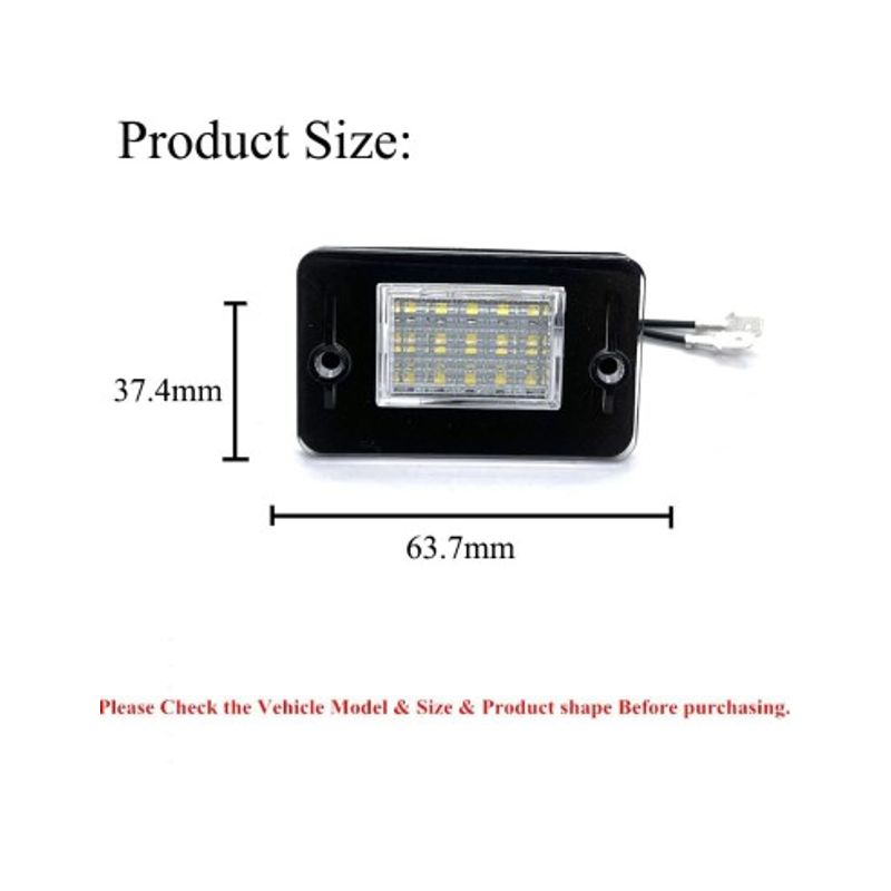 Auto si Moto - Piese auto si accesorii - Caroserie - Faruri, stopuri si proiectoare - Set 2 Lampi Numar Led Land Rover Discovery 1 si 2 1994-2004 - Infinity.ro