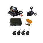 Auto si Moto - Electronice auto - Senzori de parcare - Senzori parcare cu camera video si display LCD pliabil de 4.3" T22 Rosu - Infinity.ro