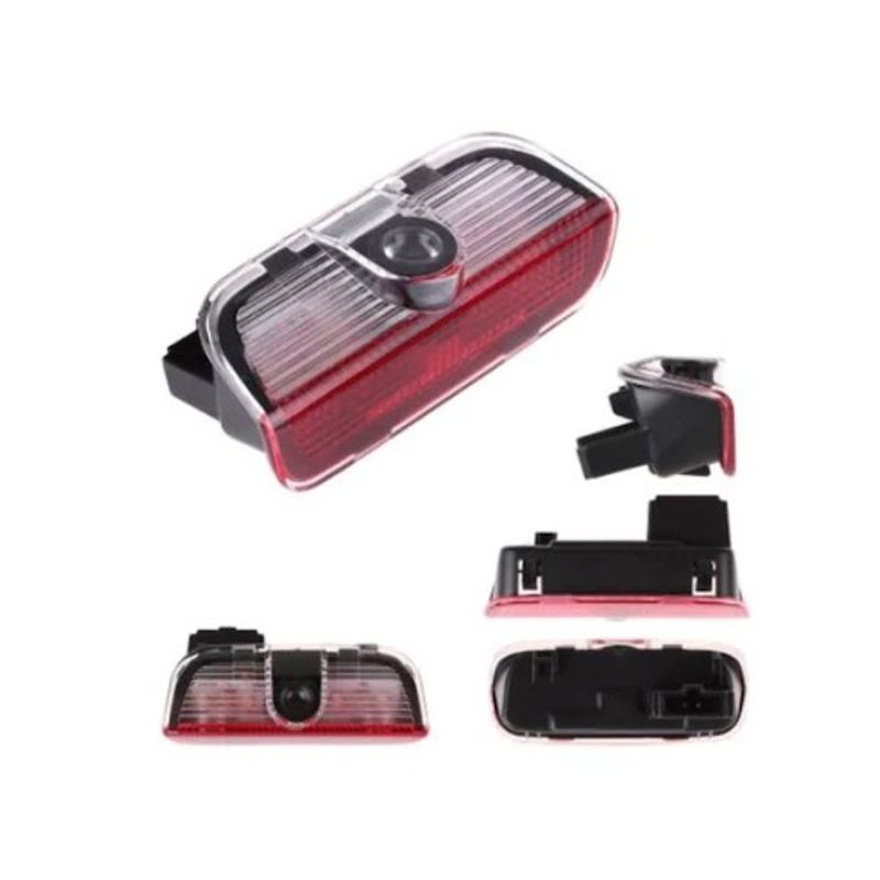 Auto si Moto - Electrice auto - Iluminare si semnalizare - Lumini ambientale - Set 2 proiectoare Logo portiera VW Passat, Golf, Touareg, Sharan, Arteon, Jetta - Infinity.ro
