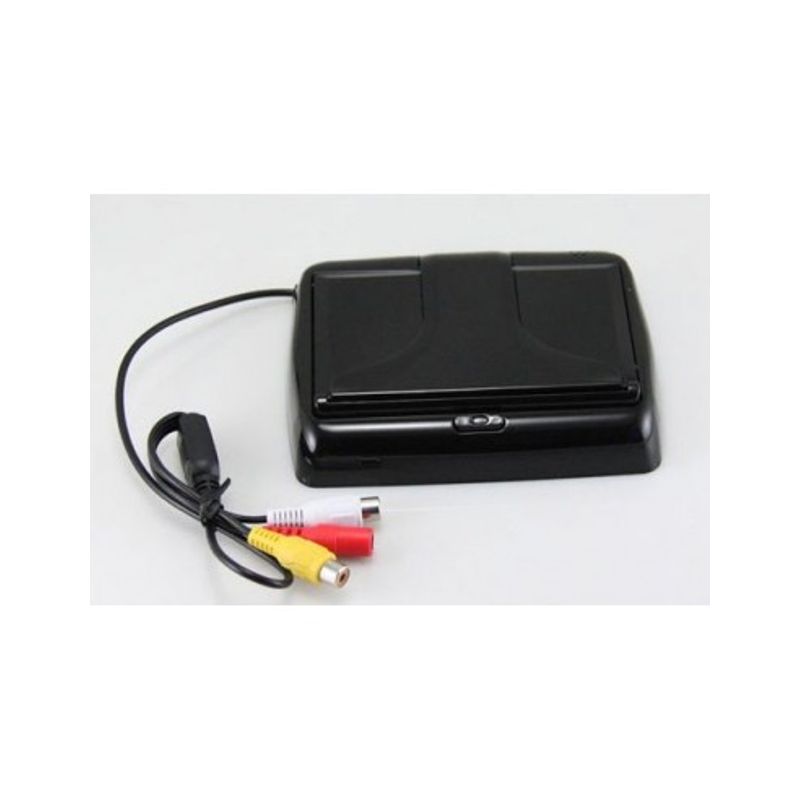 Auto si Moto - Electronice auto - Senzori de parcare - Senzori parcare cu camera video si display LCD pliabil de 4.3" T22 Rosu - Infinity.ro