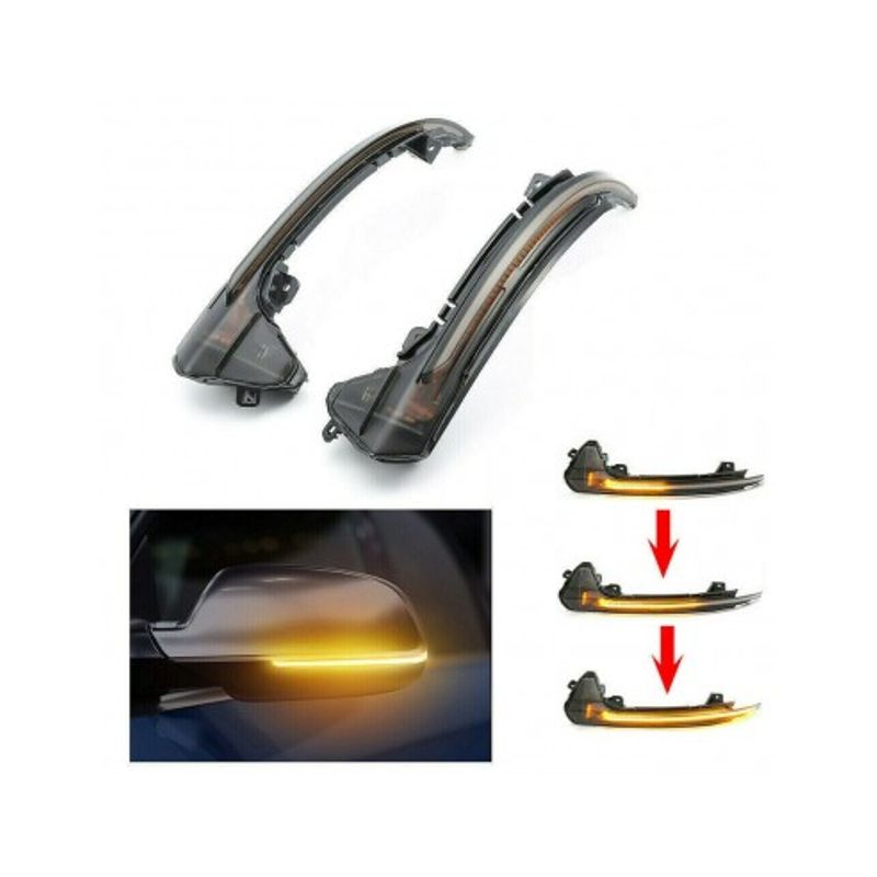 Auto si Moto - Piese auto si accesorii - Caroserie - Faruri, stopuri si proiectoare - Set 2 Semnalizari Led Oglinda Dinamice Audi A6 4G C7 2012-2018 - Infinity.ro