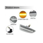 Auto si Moto - Piese auto si accesorii - Caroserie - Faruri, stopuri si proiectoare - Set 2 Semnalizari Aripa LED Opel Astra J, K, Insignia B, Zafira C, Crossland X, Grandland X - BTLL-309 - Infinity.ro