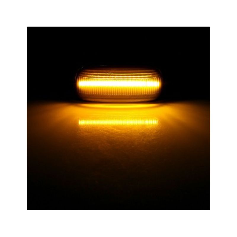 Auto si Moto - Piese auto si accesorii - Caroserie - Faruri, stopuri si proiectoare - Set 2 Semnalizari Aripa LED fumurii Audi A2, A3, A4, A6, A8, TT, Allroad - Infinity.ro