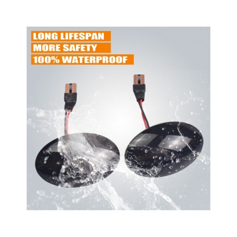 Auto si Moto - Piese auto si accesorii - Caroserie - Faruri, stopuri si proiectoare - Set 2 Semnalizari Aripa LED dinamice cu sticla fumurie  Opel Astra F, Corsa B, Corsa C, Meriva, Combo B/C - Infinity.ro