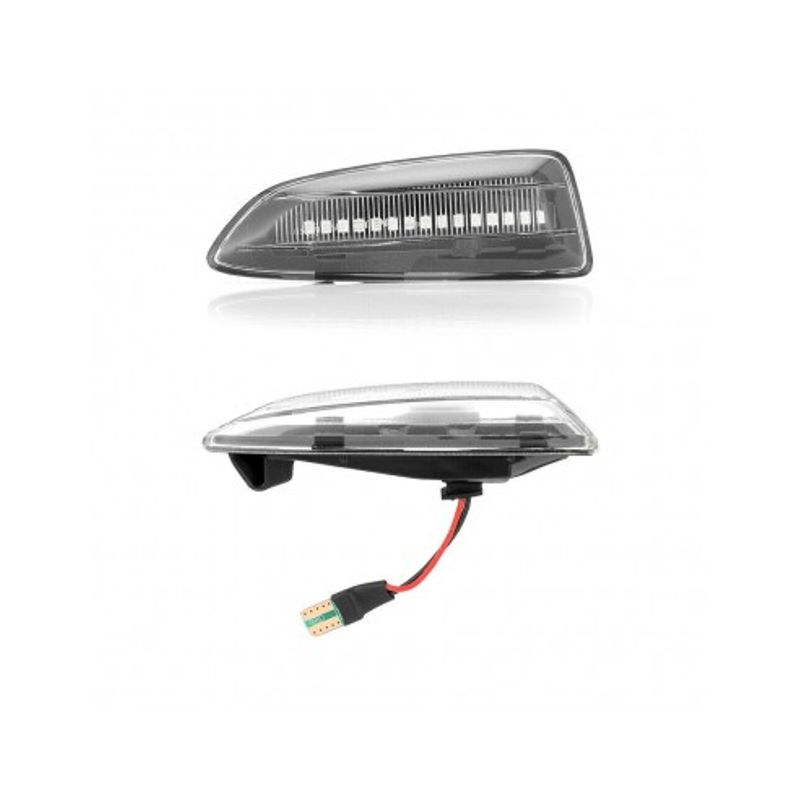 Auto si Moto - Piese auto si accesorii - Caroserie - Faruri, stopuri si proiectoare - Set 2 Semnalizari Aripa LED Opel Astra J, K, Insignia B, Zafira C, Crossland X, Grandland X - BTLL-309 - Infinity.ro