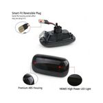 Auto si Moto - Piese auto si accesorii - Caroserie - Faruri, stopuri si proiectoare - Set 2 Semnalizari Aripa LED fumurii Audi A2, A3, A4, A6, A8, TT, Allroad - Infinity.ro