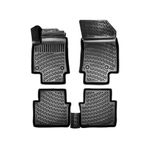 Auto si Moto - Intretinere auto - Covorase auto - Set covorase auto din cauciuc tip tavita pentru Citroen C3 Aircross 2017- - Infinity.ro