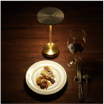 Casa si Gradina - Corpuri si surse de iluminat - Veioze si lampi - Veioze - Lampa LED wireless N2L Store®, portabila, cu touch control, 3 tipuri de iluminare, USB-C, Auriu - Infinity.ro