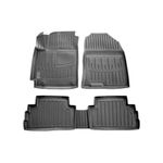 Auto si Moto - Intretinere auto - Covorase auto - Set covorase auto din cauciuc tip tavita Hyundai Kona Versiunea Benzina (2017-) - Infinity.ro