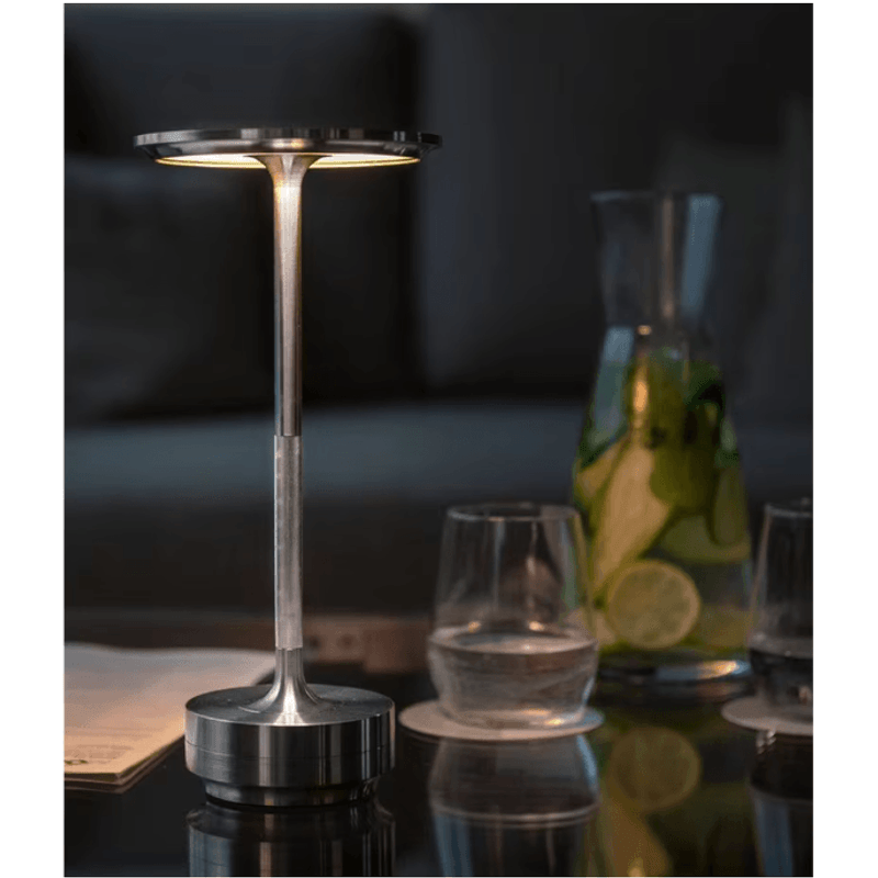 Casa si Gradina - Corpuri si surse de iluminat - Veioze si lampi - Veioze - Lampa LED wireless N2L Store®, portabila, cu touch control, 3 tipuri de iluminare, USB-C, Negru - Infinity.ro