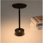 Casa si Gradina - Corpuri si surse de iluminat - Veioze si lampi - Veioze - Lampa LED wireless N2L Store®, portabila, cu touch control, 3 tipuri de iluminare, USB-C, Negru - Infinity.ro