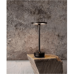 Casa si Gradina - Corpuri si surse de iluminat - Veioze si lampi - Veioze - Lampa LED wireless N2L Store®, portabila, cu touch control, 3 tipuri de iluminare, USB-C, Negru - Infinity.ro