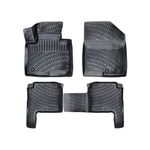 Auto si Moto - Intretinere auto - Covorase auto - Set covorase auto din cauciuc tip tavita pentru Hyundai Santa Fe III 2012-2017 - Infinity.ro