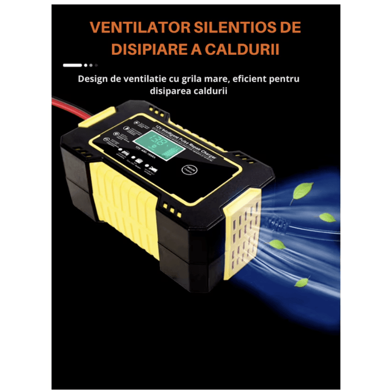 Auto si Moto - Reparatii si depanare - Redresoare - Redresor inteligent N2L Store®, 12V, 6A, reparare prin impulsuri, mod iarna/vara - Infinity.ro