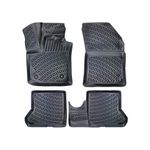 Auto si Moto - Intretinere auto - Covorase auto - Set covorase auto din cauciuc tip tavita Dacia Dokker 2012- - Infinity.ro