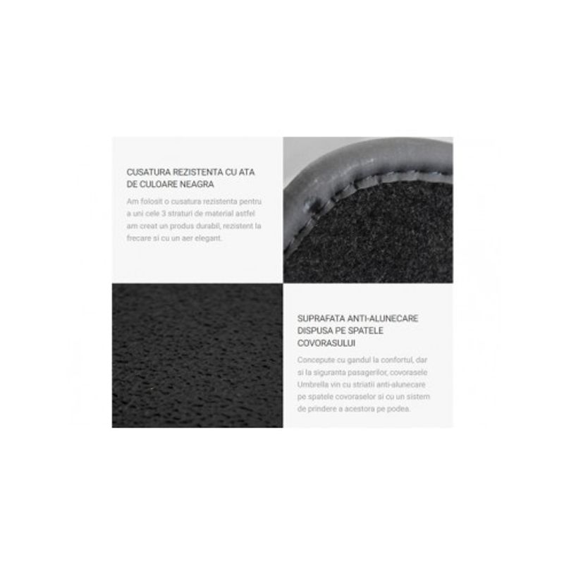 Auto si Moto - Intretinere auto - Covorase auto - Set Covorase auto din mocheta Audi  A4 IV [B8] (2008-2016) - Infinity.ro