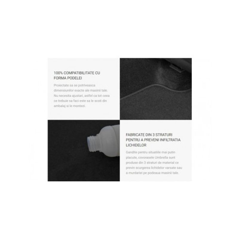 Auto si Moto - Intretinere auto - Covorase auto - Set Covorase auto din mocheta Audi  A4 IV [B8] (2008-2016) - Infinity.ro