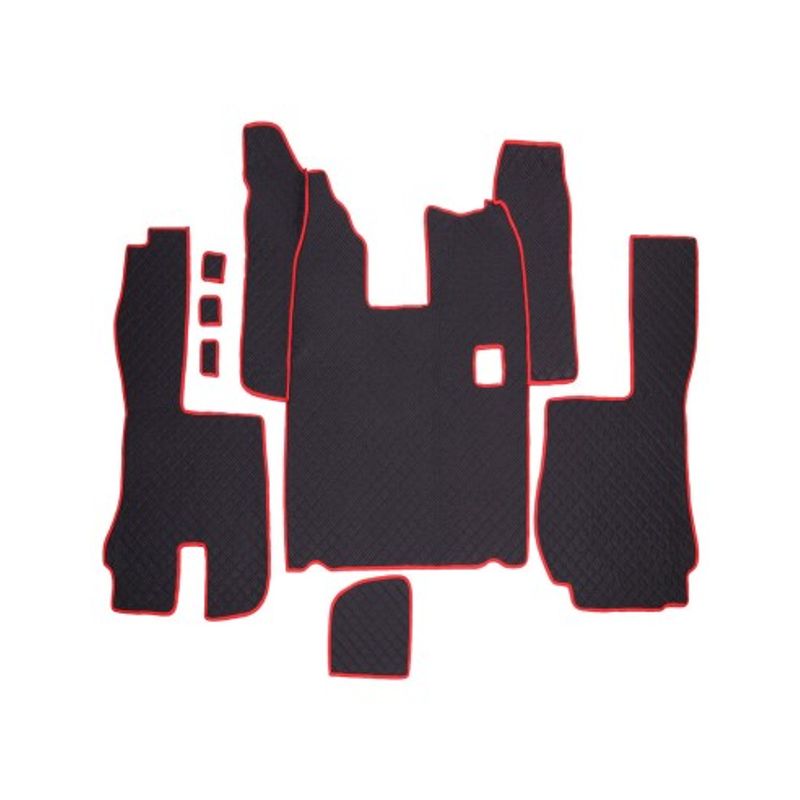 Auto si Moto - Intretinere auto - Covorase auto - Set Covorase Piele Ecologica Truck Umbrella Pentru Scania Seria R 380-420 2005-2016,Cutie Manuala, Negru - Infinity.ro