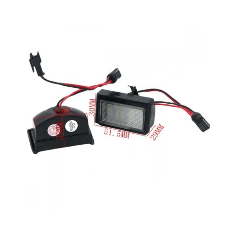 Auto si Moto - Electrice auto - Iluminare si semnalizare - Becuri auto - Set Lampi Numar Led Mercerdes-Benz ML W164, GL X164 - Infinity.ro