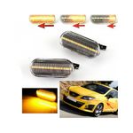 Auto si Moto - Piese auto si accesorii - Caroserie - Faruri, stopuri si proiectoare - Set 2 Semnalizari Aripa LED Dinamice Golf 3, 4, Bora, Passat, Polo - Infinity.ro