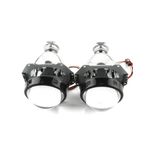 Auto si Moto - Piese auto si accesorii - Caroserie - Faruri, stopuri si proiectoare - Lupe pentru far Bixenon Mini H1 3″ cu ornamente la alegere incluse ZPAN ( Tip Panamera) - Infinity.ro