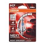 Auto si Moto - Electrice auto - Iluminare si semnalizare - Becuri auto - Bec H7 Night Breaker Laser Next Generation +150% 12V 55W - Infinity.ro