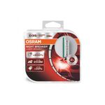 Auto si Moto - Electrice auto - Iluminare si semnalizare - Becuri auto - Set 2 Becuri xenon D3S Osram Xenarc 42V Night Breaker Laser +200% - Infinity.ro