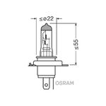 Auto si Moto - Electrice auto - Iluminare si semnalizare - Becuri auto - Bec camion H4 Osram 24V 75/70W - Infinity.ro