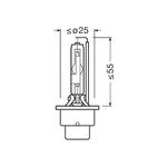 Auto si Moto - Electrice auto - Iluminare si semnalizare - Becuri auto - Bec auto XENON D2R Osram Xenarc Original Cool Blue Intense Next Gen +150% 85V 35W - Infinity.ro