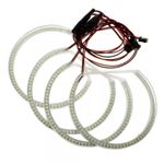 Auto si Moto - Electrice auto - Iluminare si semnalizare - Becuri auto - Kit Angel Eyes LED SMD pentru BMW E30, E32, E34 - Infinity.ro