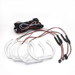 Auto si Moto - Electrice auto - Iluminare si semnalizare - Becuri auto - Kit complet Angel Eyes LED SMD pentru BMW F30 (Seria 3 2011+) si BMW F36 (Seria 4 2013+) - Infinity.ro