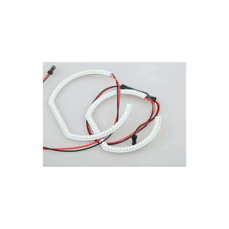 Auto si Moto - Piese auto si accesorii - Caroserie - Faruri, stopuri si proiectoare - Kit angel eyes LED SMD BMW F30 (BMW Seria 3 2011+) si BMW F36 (Seria 4 2013+) - Infinity.ro
