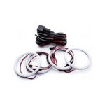 Auto si Moto - Electrice auto - Iluminare si semnalizare - Becuri auto - Kit Angel Eyes LED COTTON pentru BMW E46 Coupe/Cabrio cu Facelift (2003 - 2006), far cu lupa 4X106mm - Infinity.ro